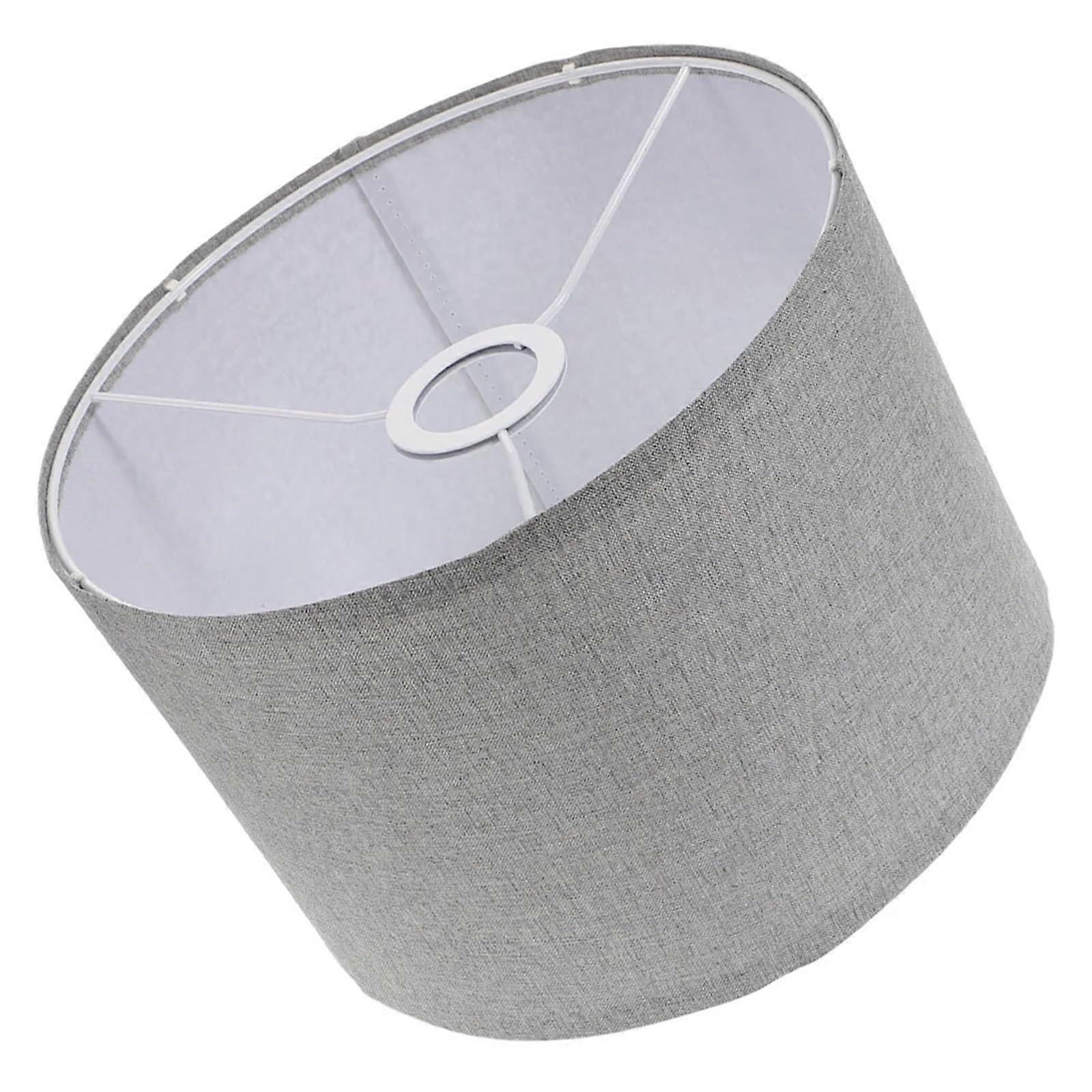 Lamp Shade For Table Floor Lamp Grey E27 Bulb Compatible Lampshade Bedroom Home Decor Light Shade