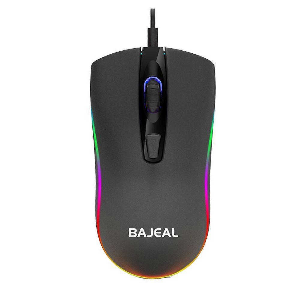 4D Gaming Mouse with RGB Backlight Wired Mouse Game with Backlit Mause Game for Laptop Notebook PC
