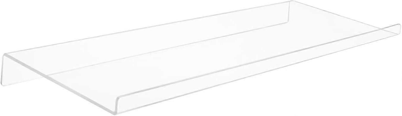 Premium Angled Ergonomic Acrylic Computer Keyboard Riser Stand Wrist Rest