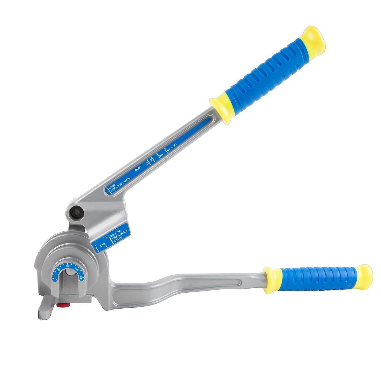 Tubing Bender 3 In 1 180 Degree Bending Tool For 1/4 In 3/8 In 1/2 In Copper Aluminium Soft Thin Stainless Tubes HVAC