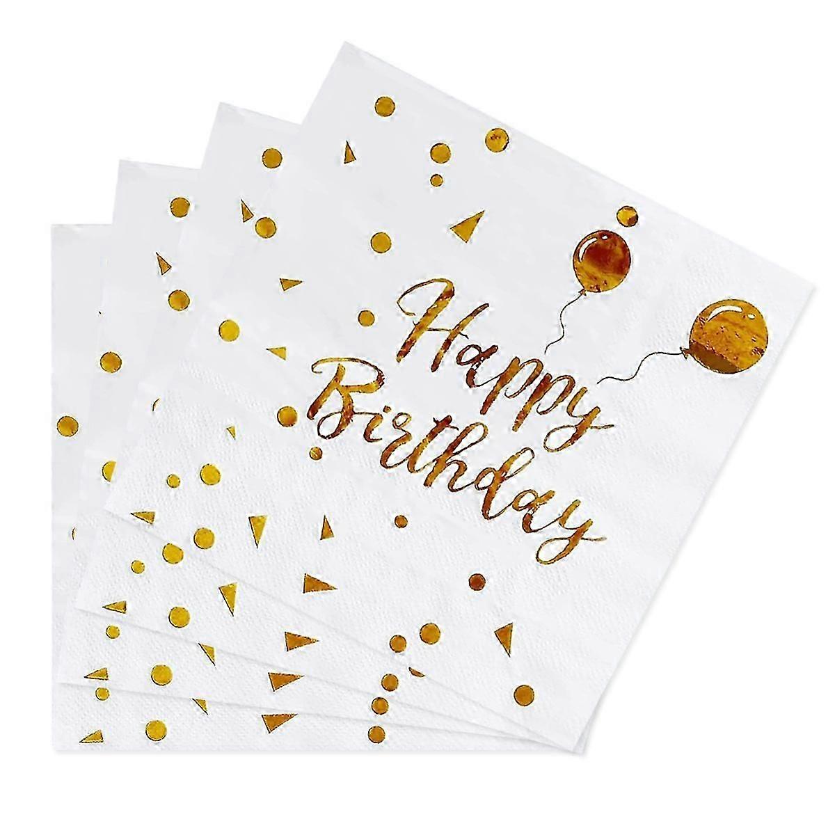 60 قطعة مناديل عيد ميلاد ، مناديل عيد ميلاد سعيد عشاء كوكتيل مناديل حفلة ورقية يمكن التخلص منها للبالغين ديكورات حفلة عيد ميلاد أطفال ، 6.