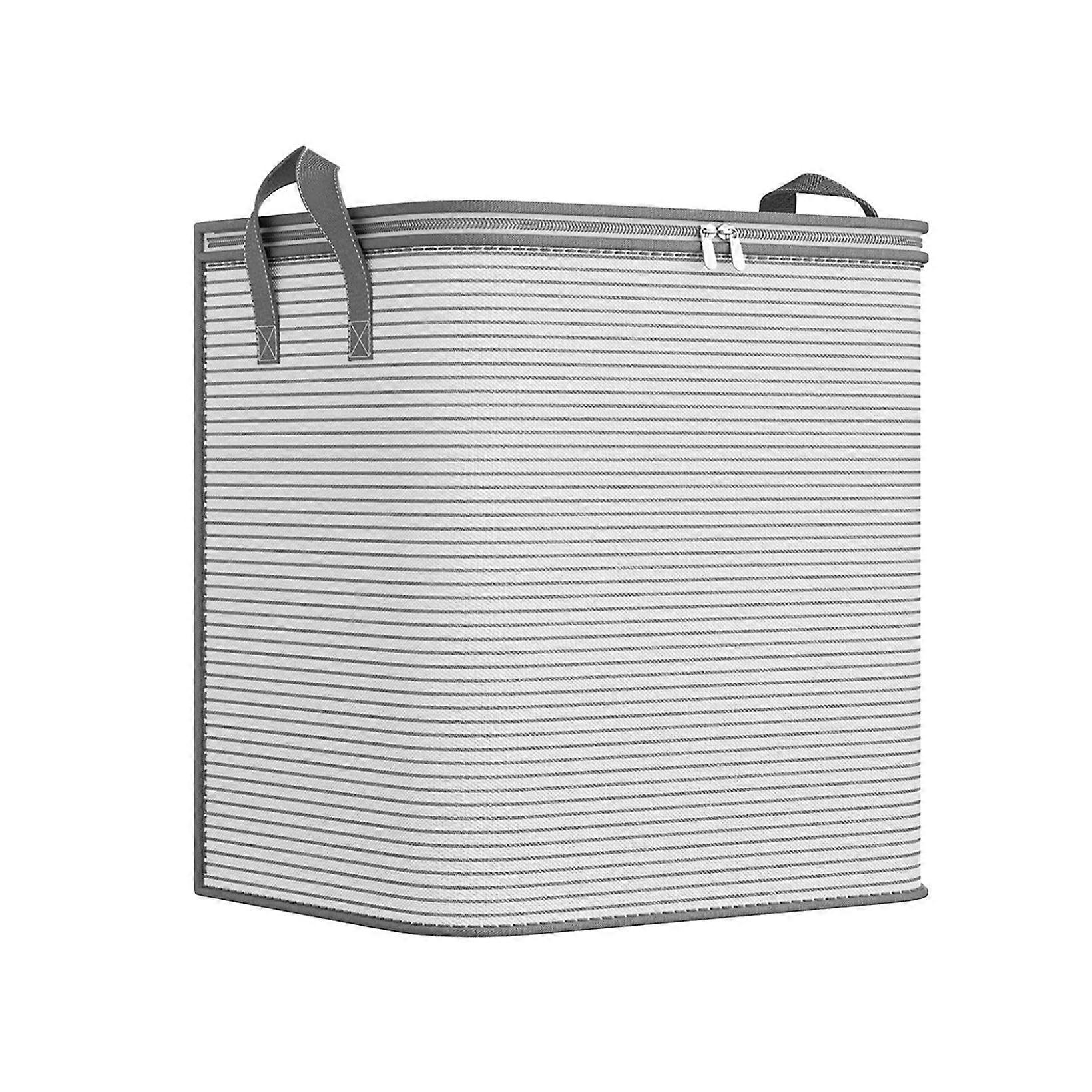 Strengthened Handle And Lid Heavy Type Storage Bags Extra Large Woven Storage Boxes