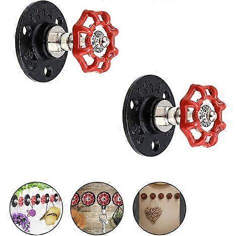 3pcs Vintage Hanging Hooks Industrial Retro Wall Rack Retro Bathrobe Wall Hanger Vintage Hanger Antique Hat Rustic Home Vintage Retro Coat Hook (3pcs)