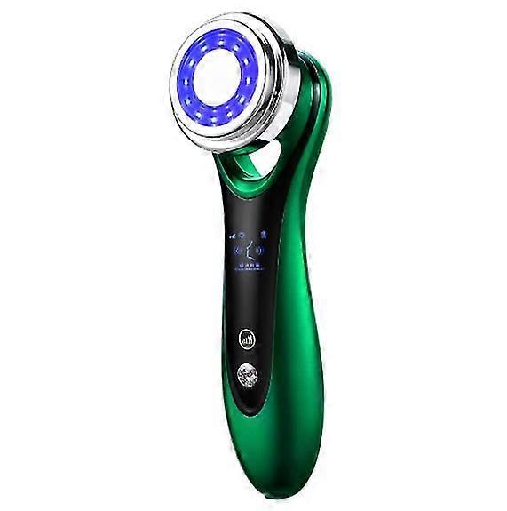 EMS micro-current beauty instrument, with LCD display(Green)