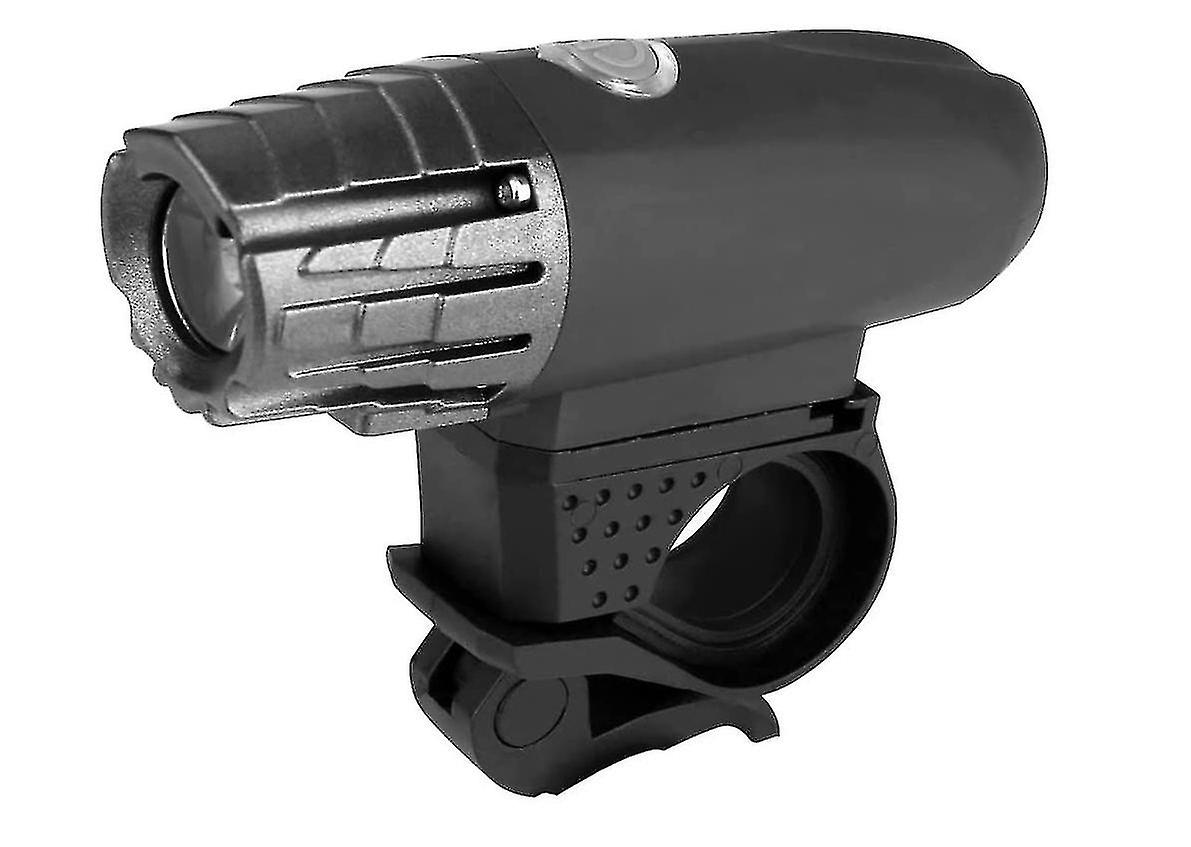 Usb Rechargeable Led Bicycle Bright Bike Front Headlight(black)