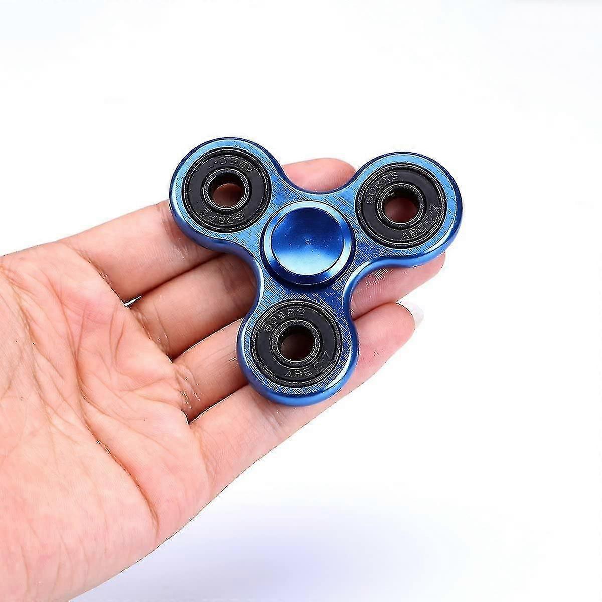 Fidget Spinner Toy Super Durable Stainless Steel Bearing High Speed 2-5 Minutes Rotation Precision Brass Material Hand Spinner Edc Adhd Focus On Anxie