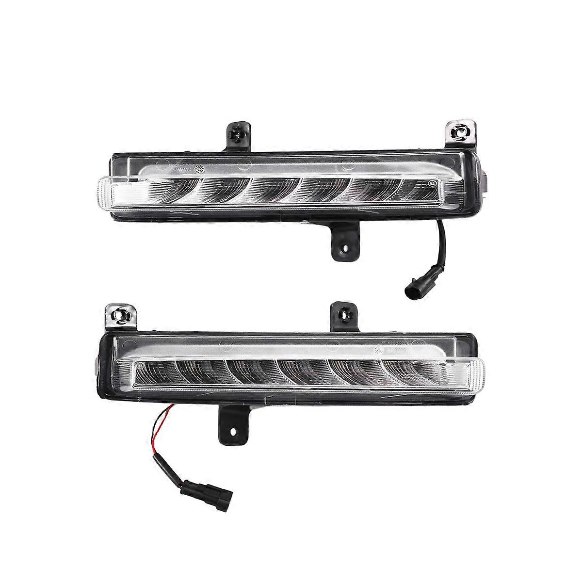 For Chery Tiggo 4/Tiggo 5x Car Front Bumper Daytime Running Light DRL Front Bumer LED Driving Light
