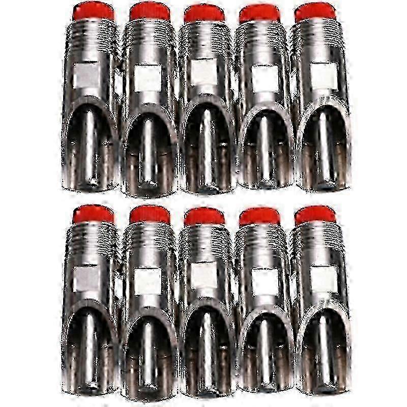 10 automatiska vattendispenser för gris i rostfritt stål, automatiskt vattenmunstycke, dricksnippel