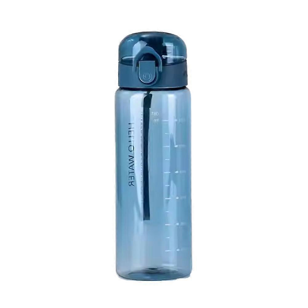 Bouteille d’eau transparente 780ml Portable Sports Voyage Boisson étanche claire
