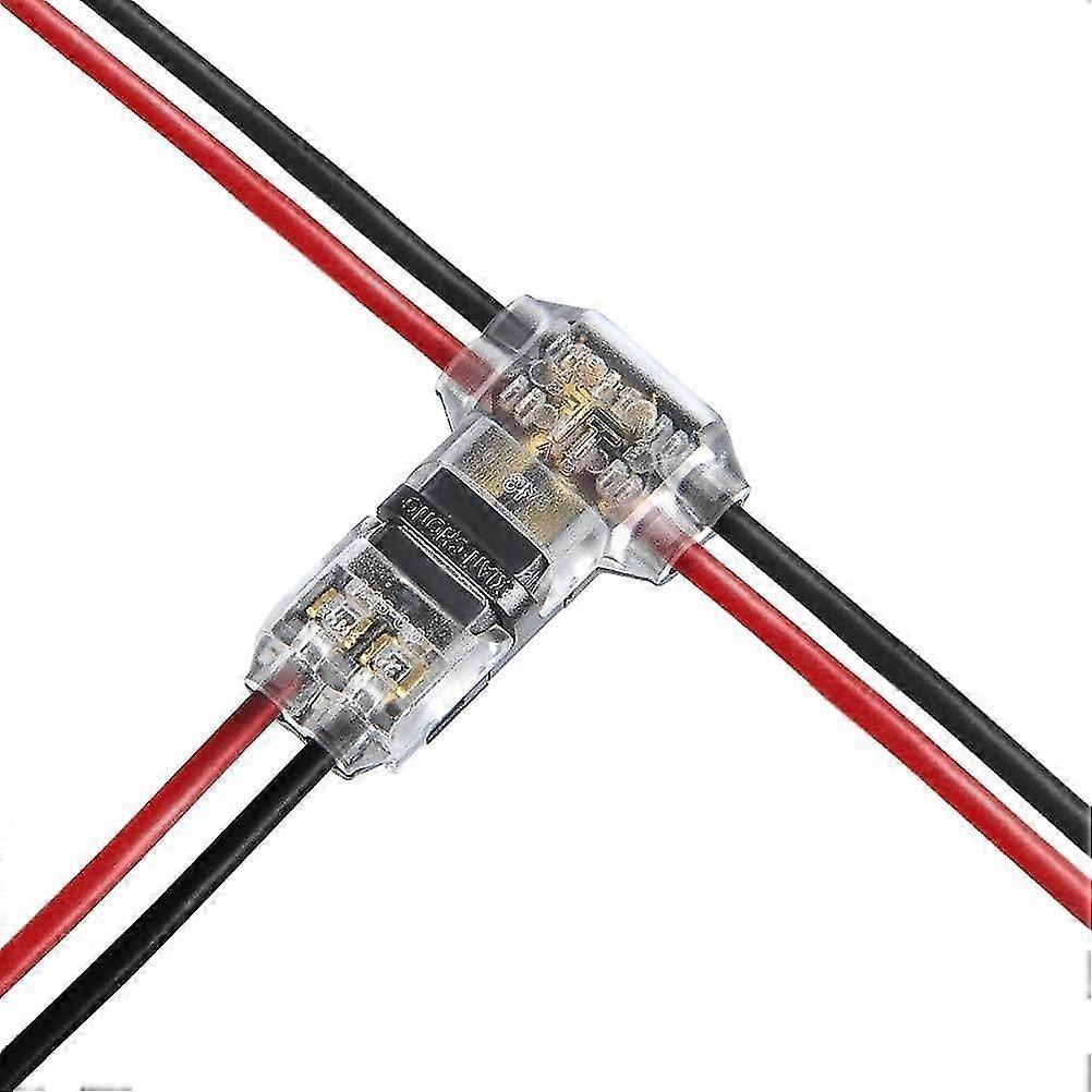 12 Pieces 2 Pin T Connector for Electrical Wire 20/22 AWG Car Waterproof Electrical Connector - Sold