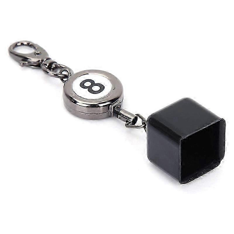 Billiards Pool Chalk Holder Snooker Pool Chalk Tip Retractable Billiards Pool Chalk Holder for Billiards Players