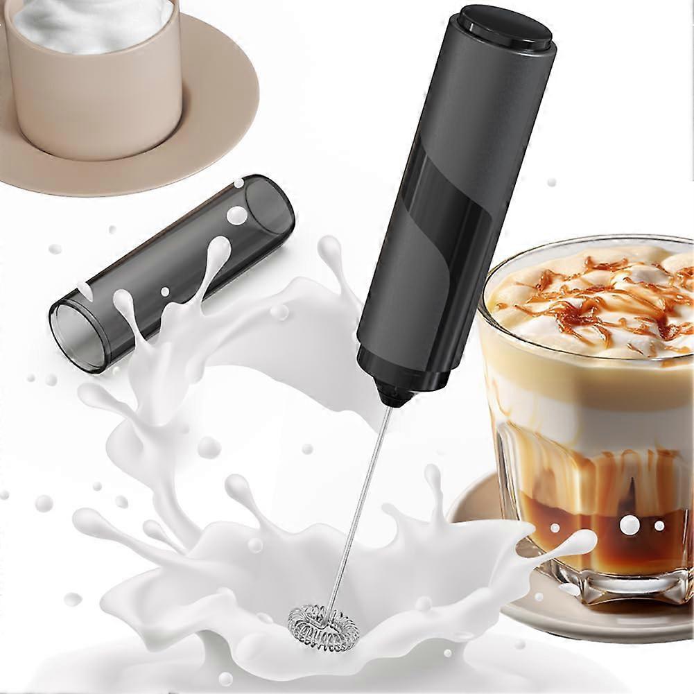 Premium Handheld Milk Frother, Powerful Electric Whisk Foam Maker for Coffee, Lattes & Matcha, Hot Chocolate