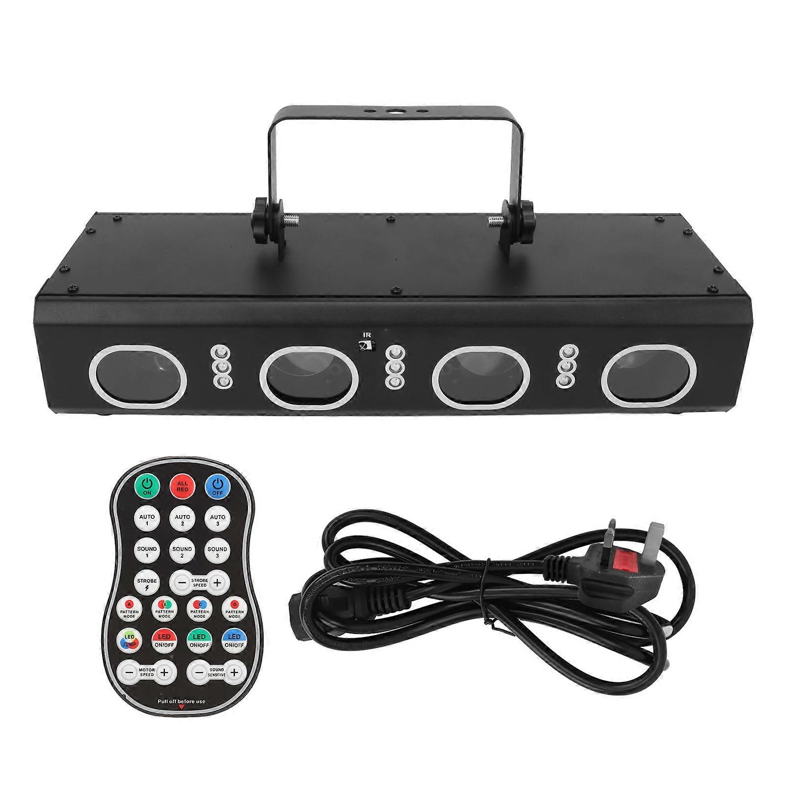 Lights Disco DJ Sound Activated Remote Control Rotatable Strobe Light for Party Dance Pub KTV Home