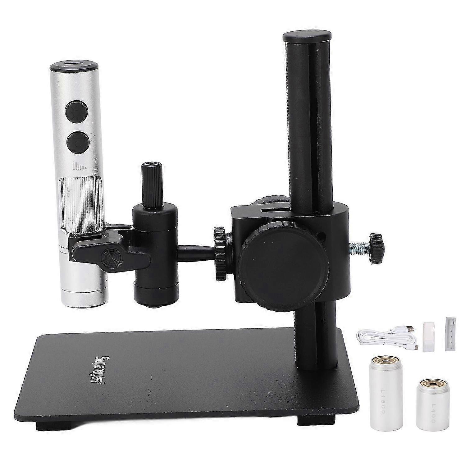 Microscope numérique loupe Microscope électronique USB réglable avec lumière LED 12mp pixels