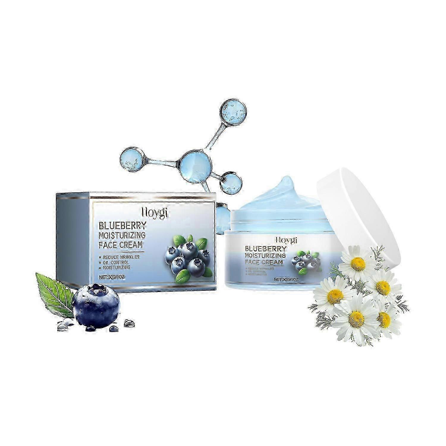 HOYGI Blueberry Facial Care Facial Skin Deep Cleansing Anti-Wrinkle Skin Care Essence Beauty Brighte