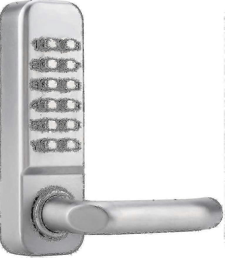 Waterproof Mechanical Code Lock, 1-11 Digit Code Combination Security Password Coded Lock Keyless Me