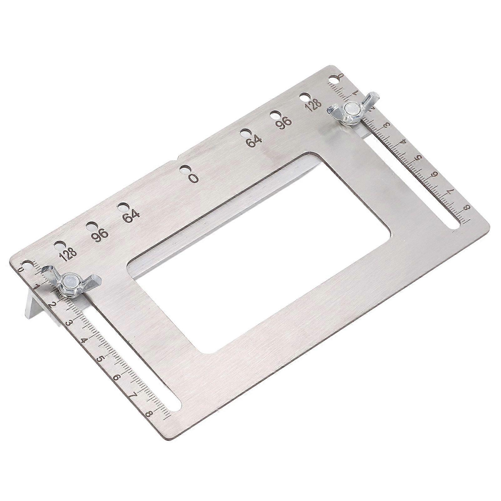 2025 Latest Model Woodworking Handle Punch Hole Locator Stainless Steel Hole