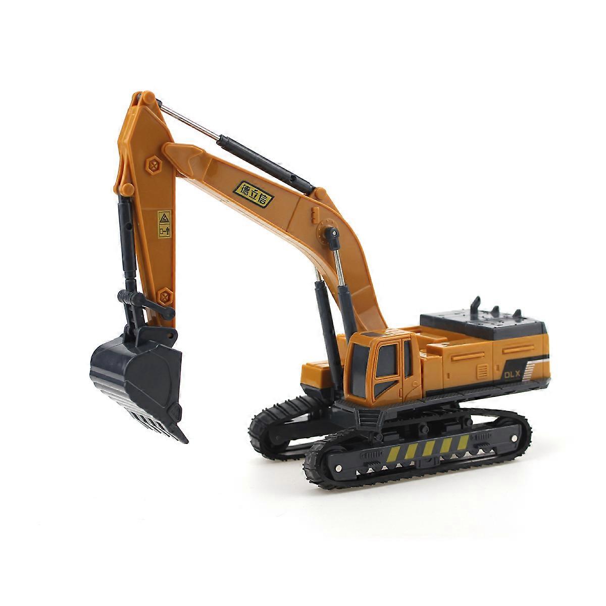 Crawler Tractor Truck Joints Model for Play Vehicle Crashproof Realistic Car Toy Toddler Boys Present 1/50