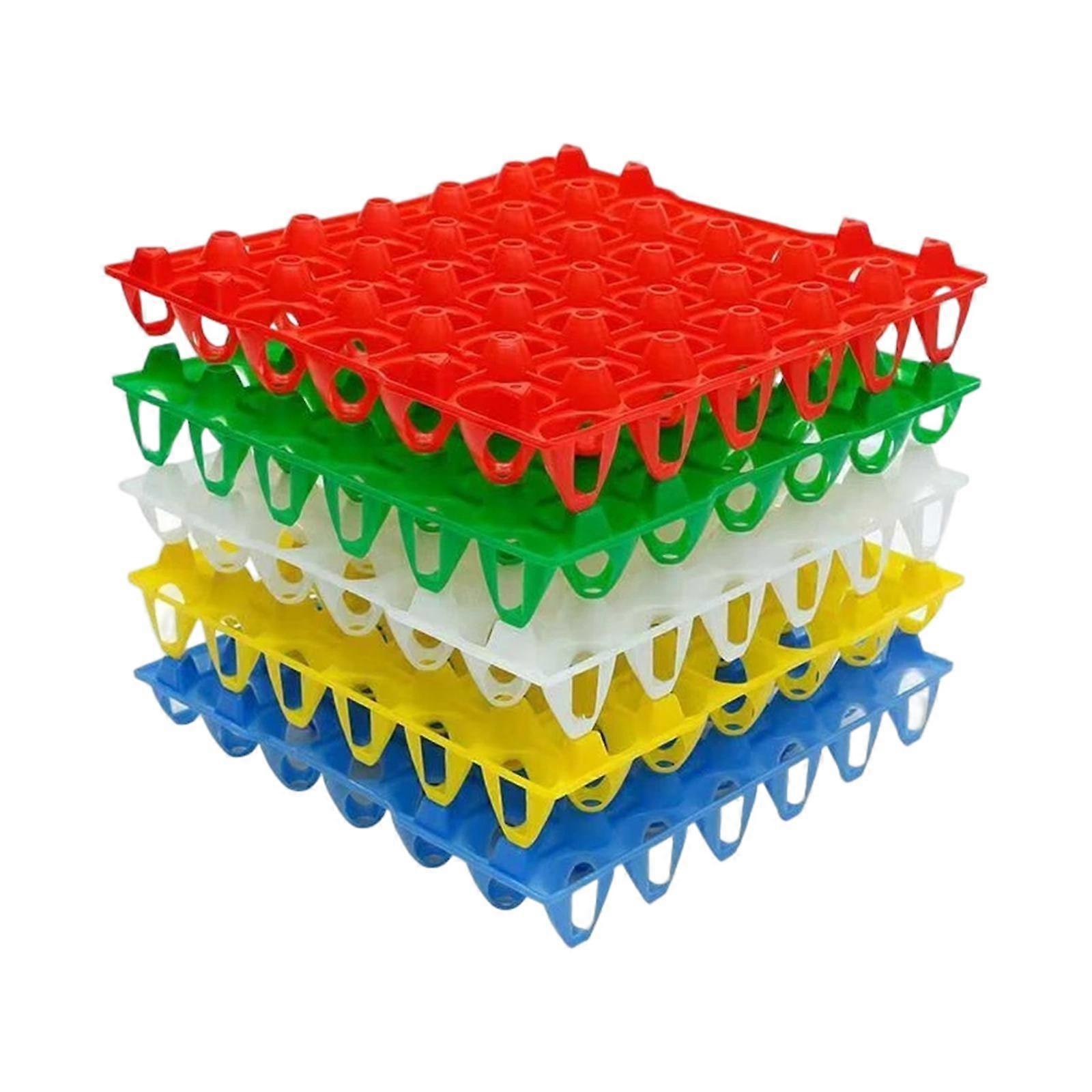 Egg Holder for Refrigerator, 30 Grid Egg Tray Space Saving Large Capacity Egg