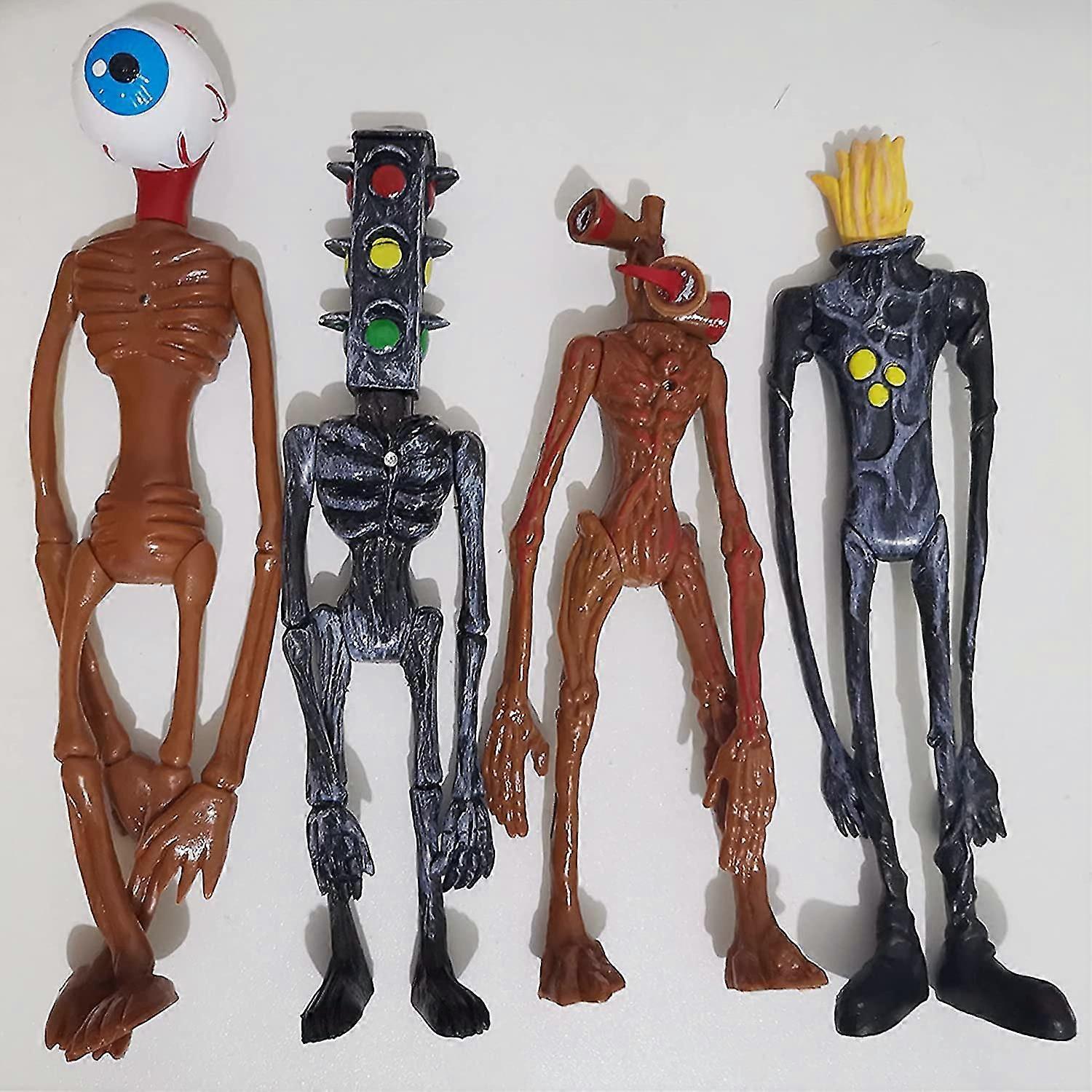 4 יחידות, 8-9 אינץ', ראש סירנה, צעצועי ראש סירנה, scp 6789, דגם צעצוע של ראש סירנה לחג המולד!! ZZ37