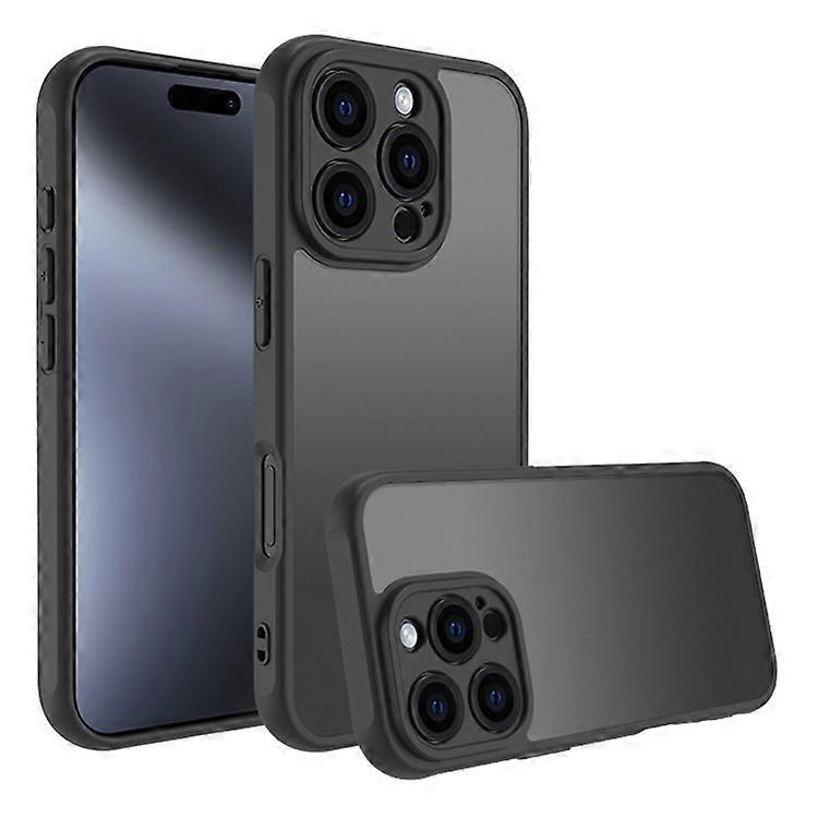 Compatible For iPhone 16 Pro Case Skin Touch Matte PC + TPU Shockproof Phone Back Cover