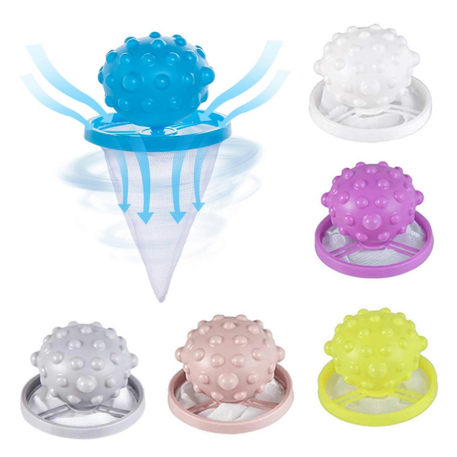Floating Lint Mesh Bag Washing Pet Machine Hair Filter Bag 6pcs