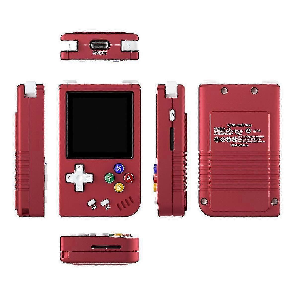 Rg Nano Mini Retro Handheld Game Console 32g 1.54inch Screen Linux System Classic Gaming Player Chi