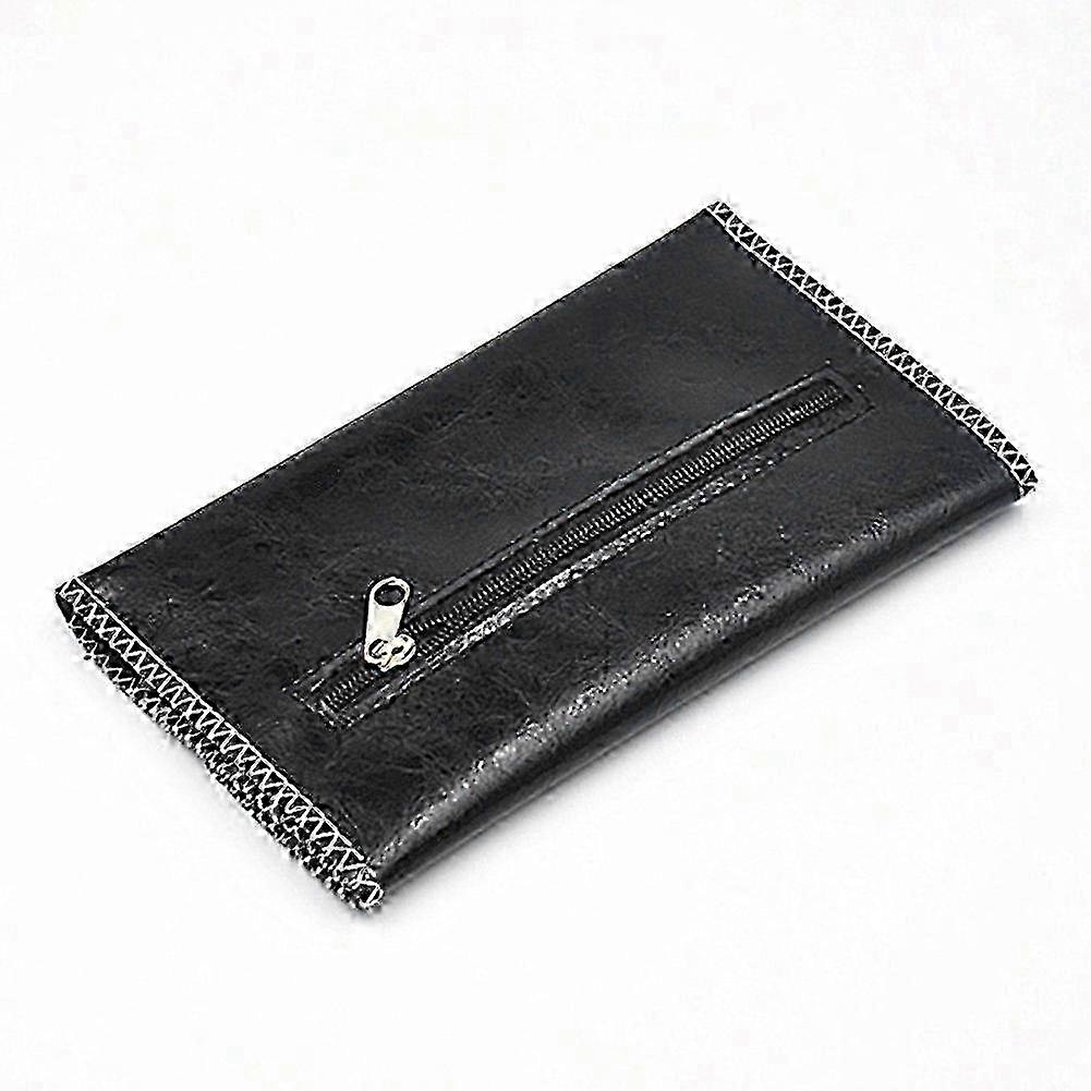 Leather Tobacco Pouch for Cigarettes & Rolling Papers with Filter Holder