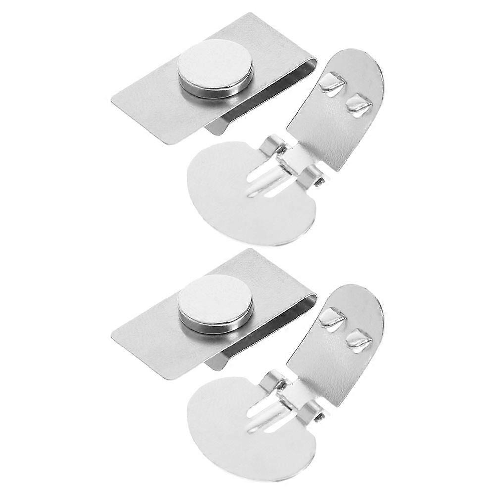 Invisible Tie Fastener, Magnetic Stability for Smooth Tie Management, Stylish Finish