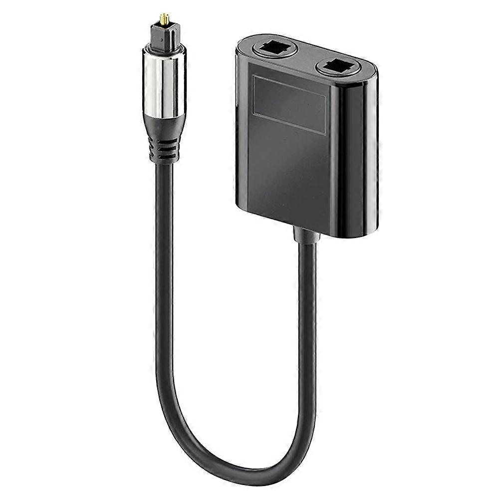 Portable Optical Splitter for Home Theaters, Supporting Surround Sound Systems