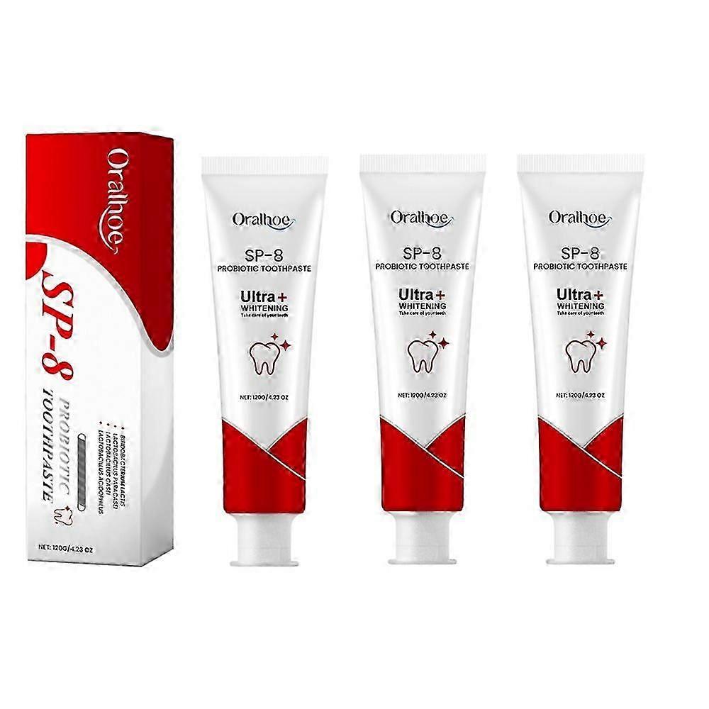 Sp-8 Probiotics Whitening Toothpaste Brightening Stain Removing Toothpaste