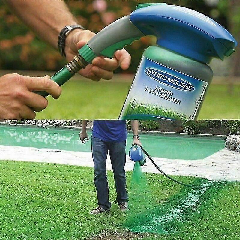 Hydroseeding system mousse household lawn care solution lawn spray seed liquid-A