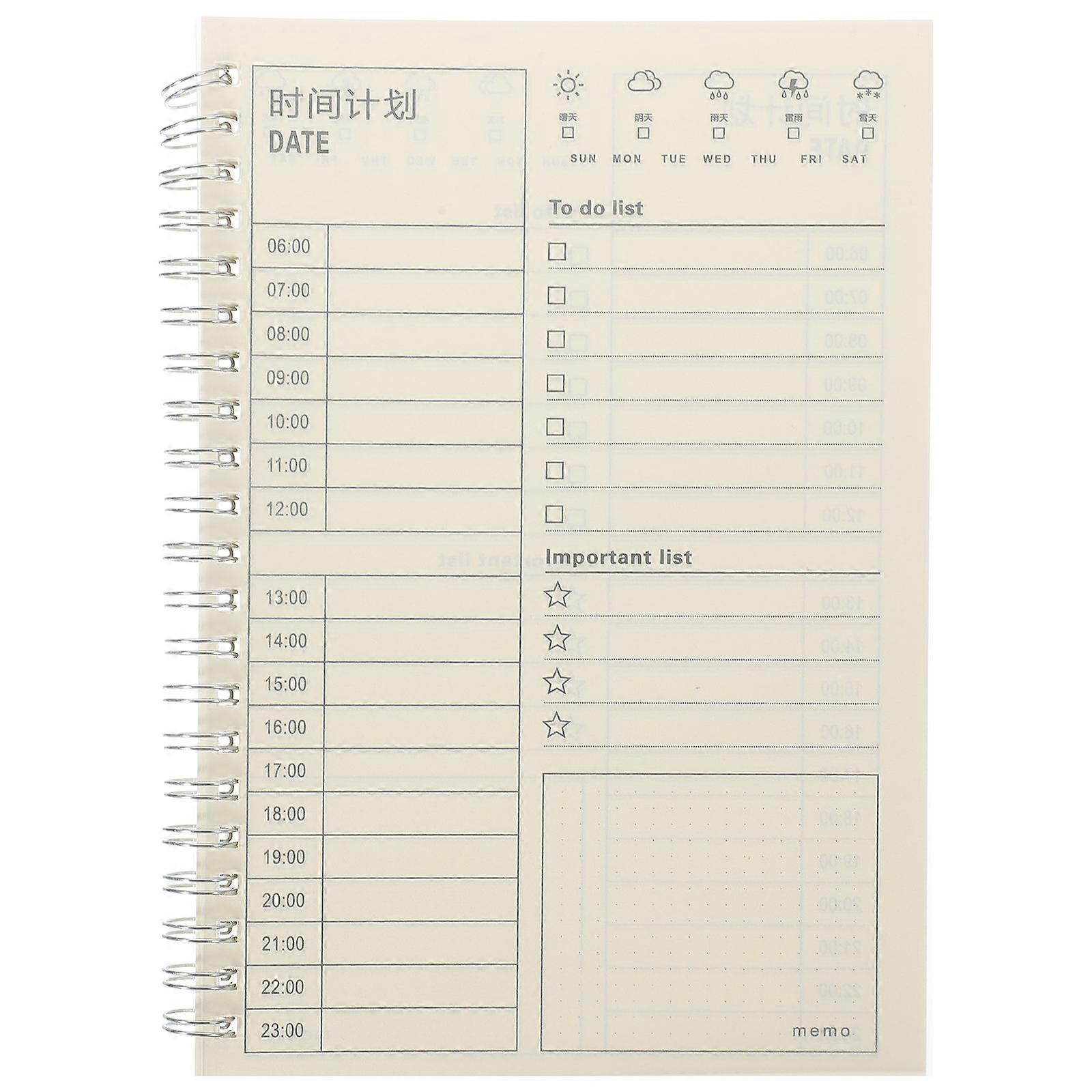 Multi-Function Planner Organizer For Travelers Personal Organization Goal Tracking 1Pack