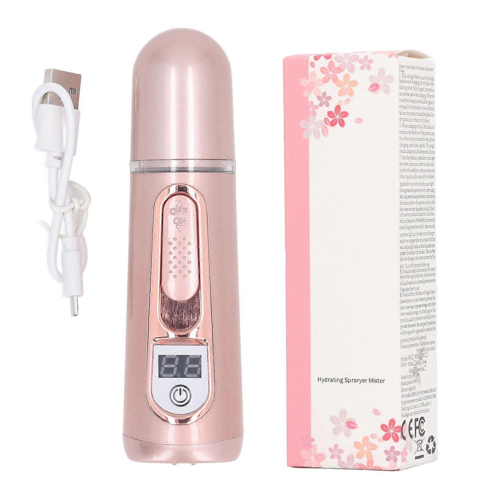 2025 Latest Model Facial Mist Sprayer Rechargeable Handheld Nano Mist Sprayer ...