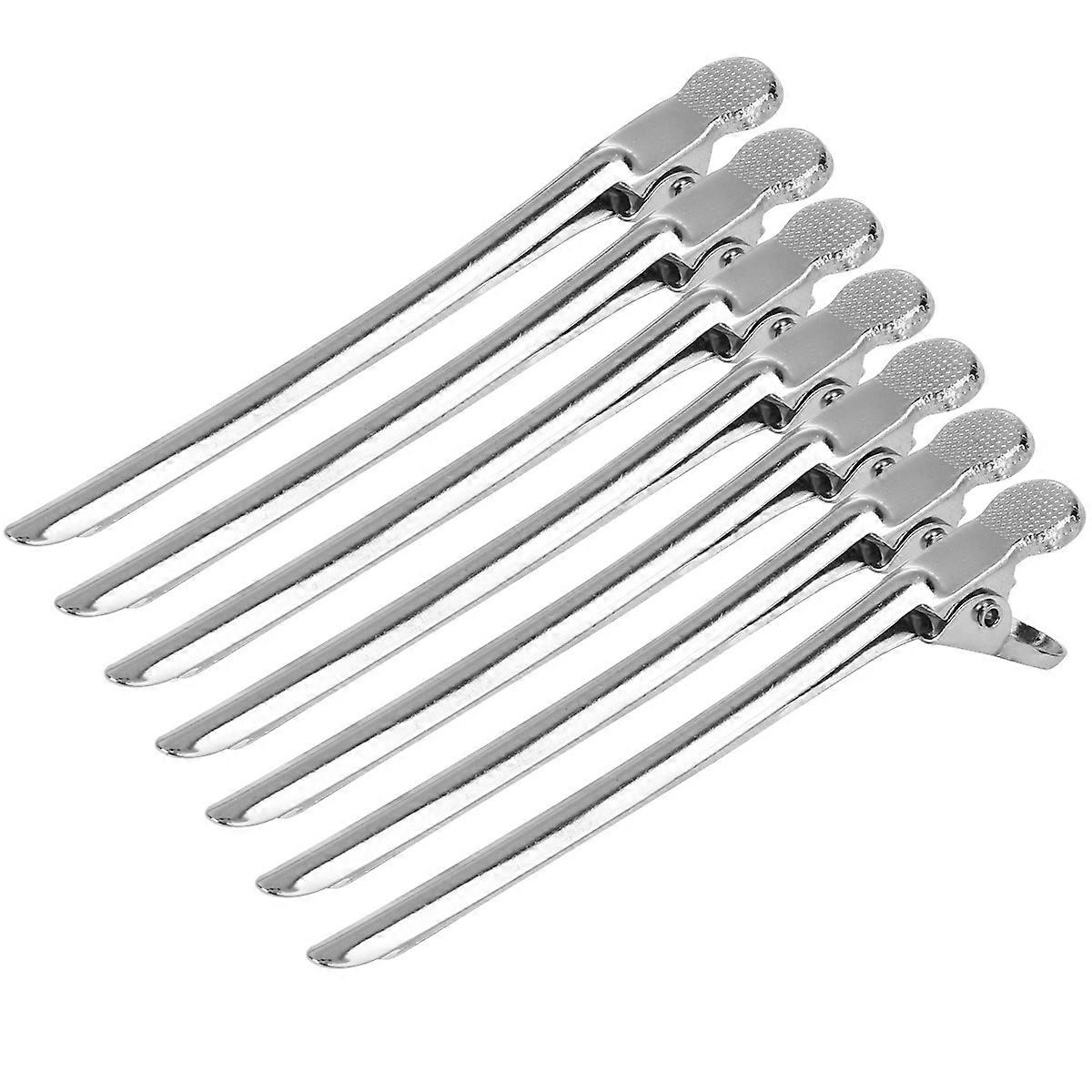 Here's a polished product description you can use for the **12pcs Durable Stainless Steel Duckbill Hair Clips**:
### **12pcs Durable Stainless