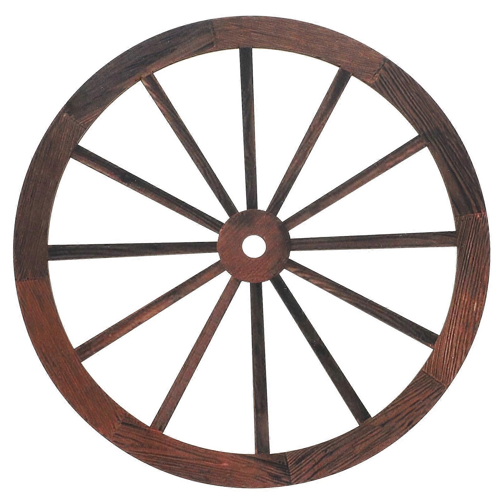 Western Home Decor Ξύλινο Σαλόνι Στυλ Τέχνης Τοίχου Vintage 25.00X25.00X0.50CM 1Τμχ