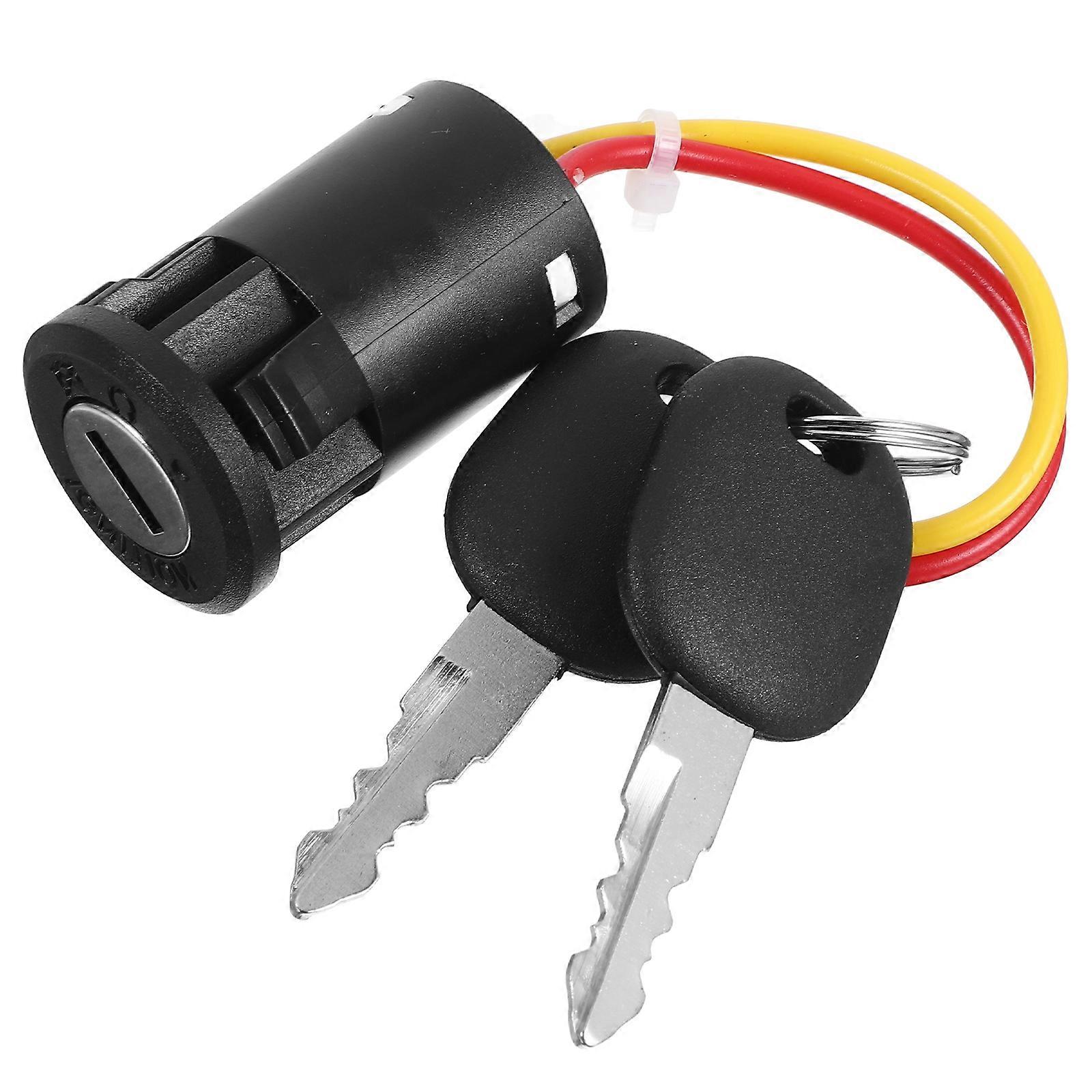 Electric Scooter Key Switch Lock for Car Accessories   Secure, Easy to Use, Stylish Design, Compatible with Multiple Models