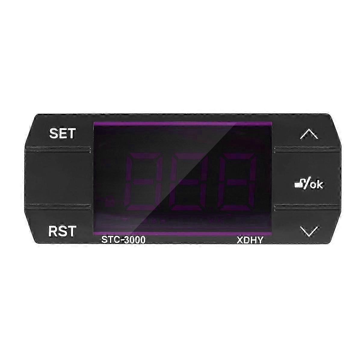 STC-3000 110V-220V 30A Press Digital Temperature Controller Thermostat with Sensor Controlling Tool