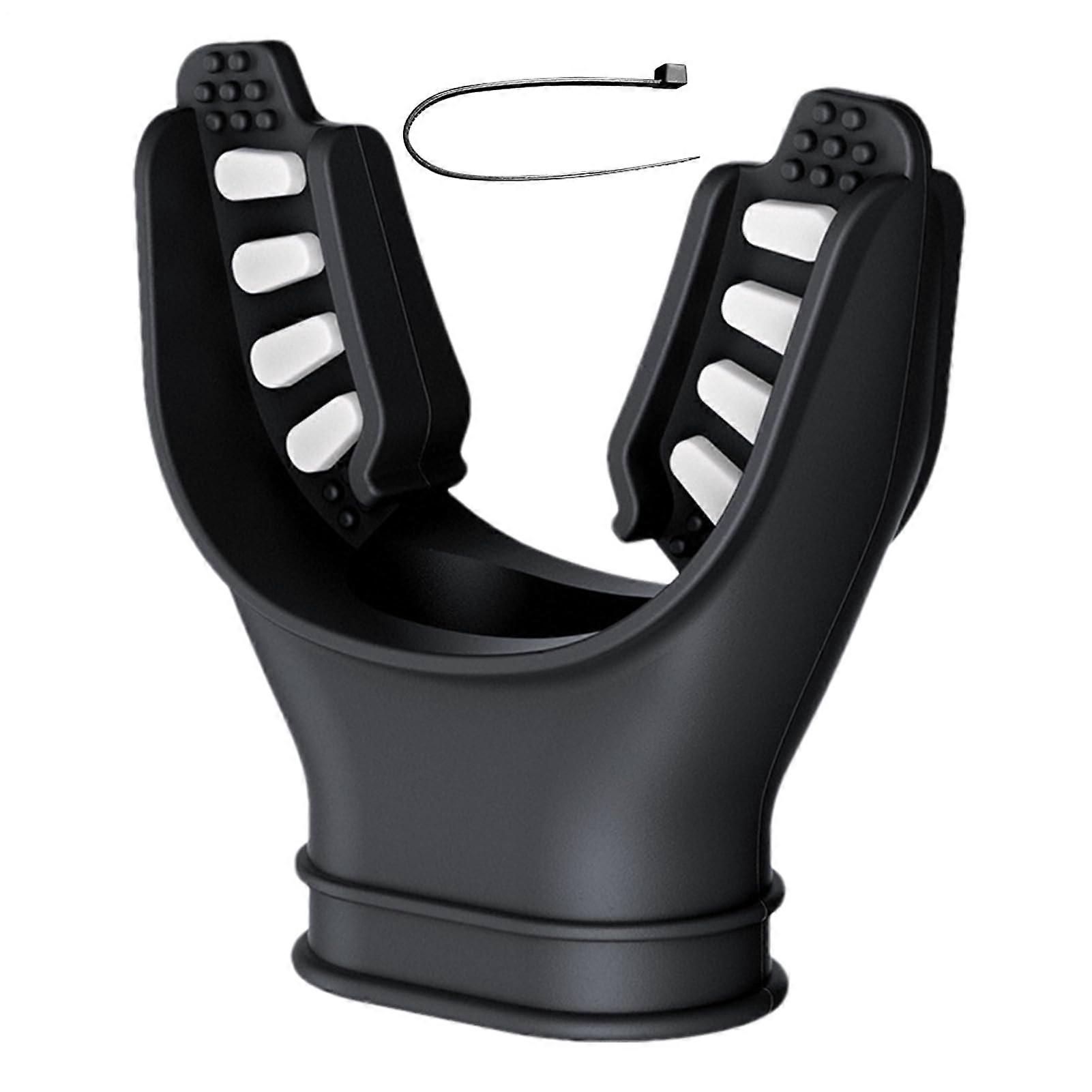 Diving Mouthpiece, Comfortable, Wearresistant Replacement for Standard Regulators White