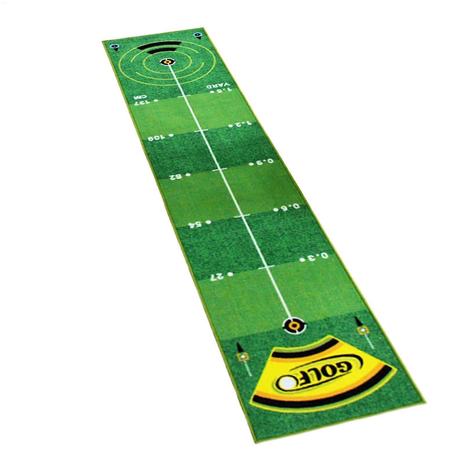 Putting Green Matte 0.5 x 2.4 m Golf Mat with Non-Slip Backing for Men and Women to Enhance Putting Skills
