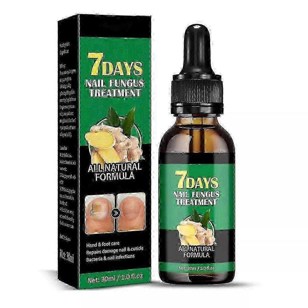 Nails Care Repair Nail Fungal Anti-fungus Onychomycosis-removal Liquid Ginger Foot Antifungal Nail Treatments 30ml