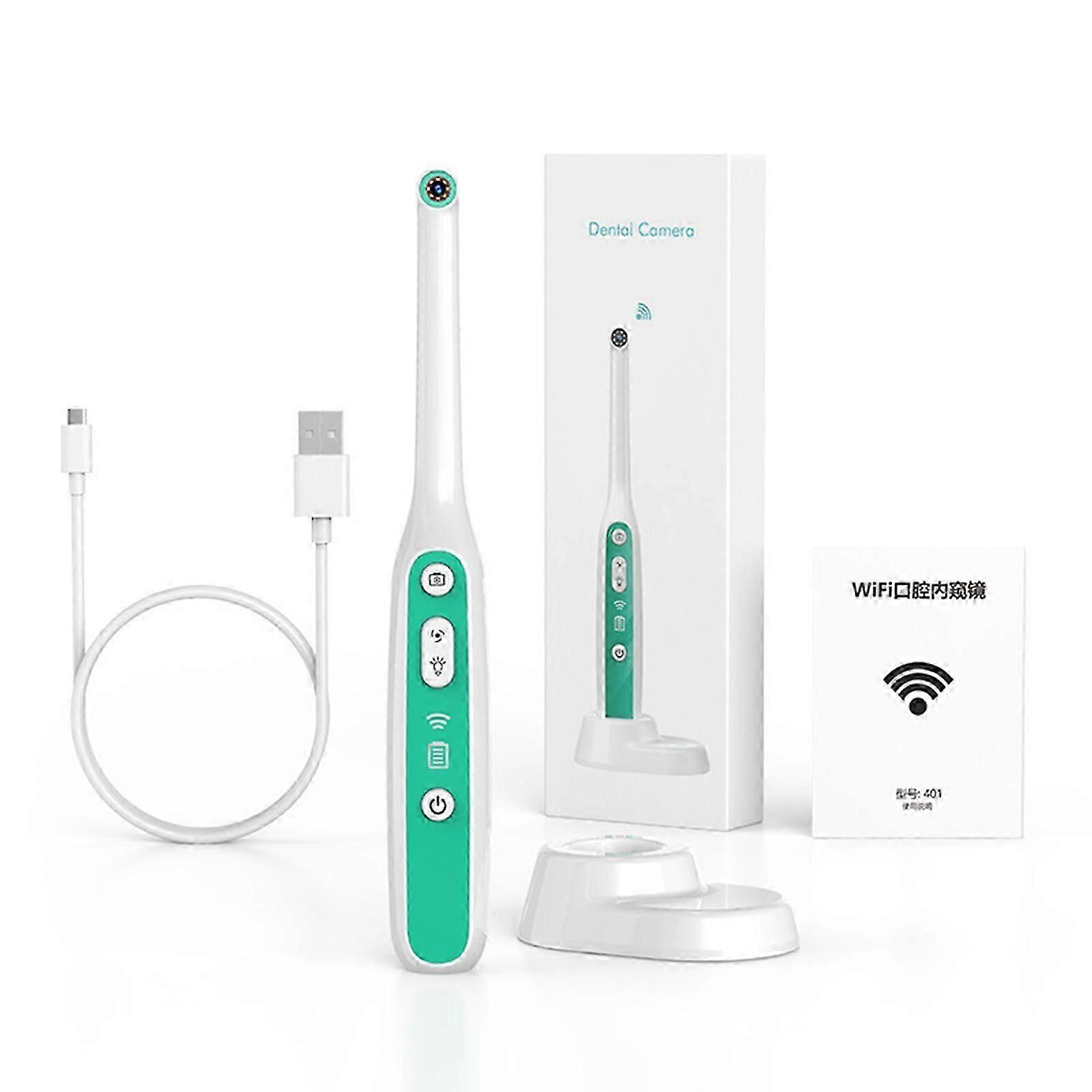 Dental Camera WiFi Intraoral Camera with 70 Degree Viewing Angles Waterproof Orals Examination Camera Intraoral Cameras