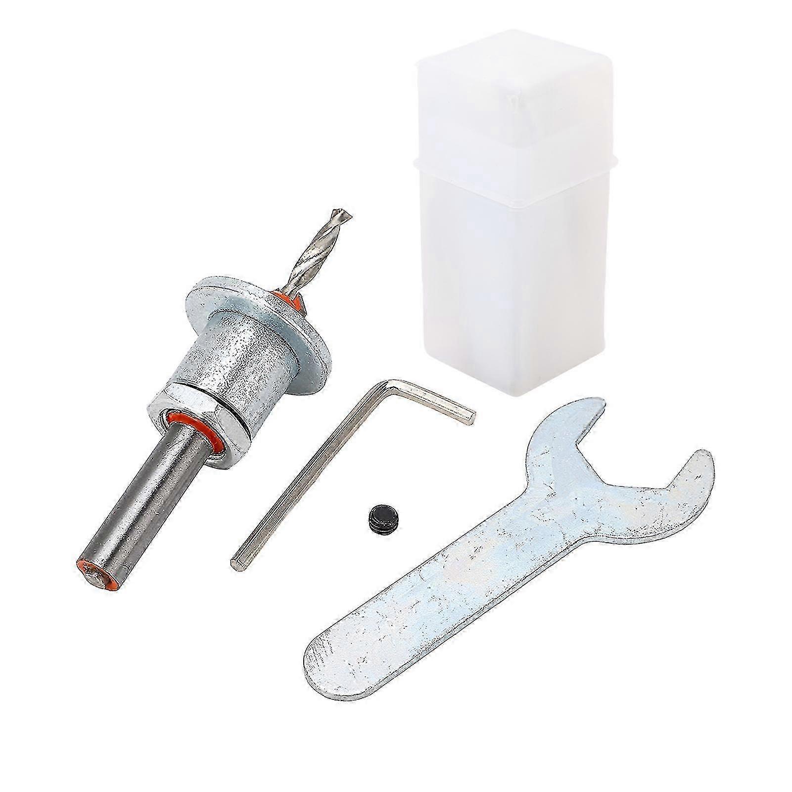 4x10mm Adjustable Depth Countersink - High Efficiency Fast Chip Removal Alloy Steel Drilling Bit