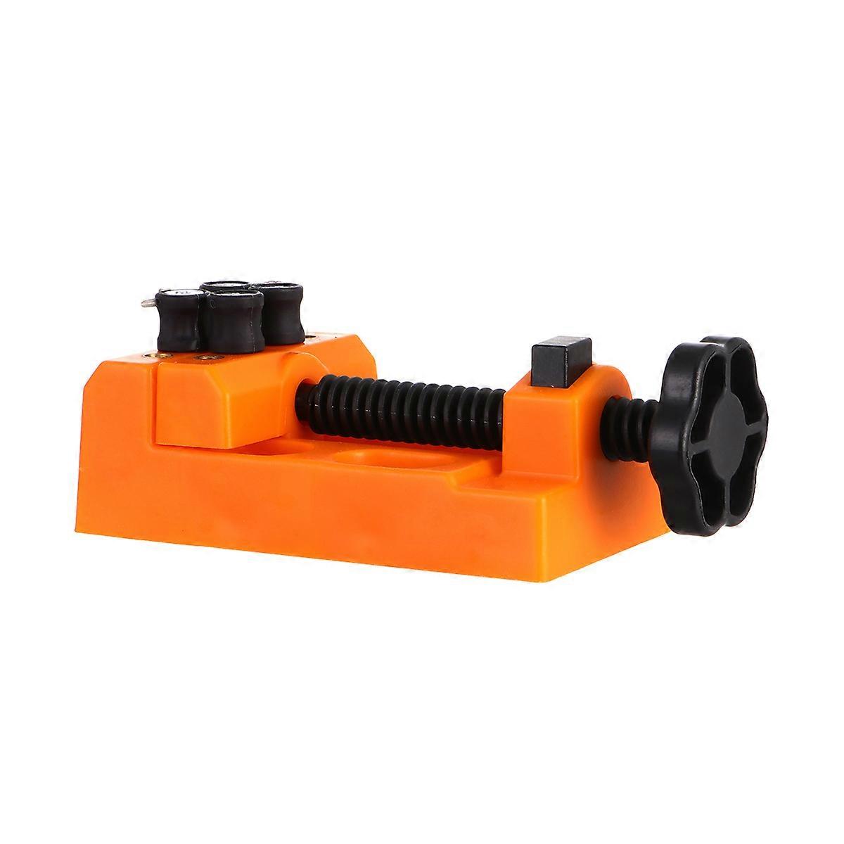 Adjustable Watch Case Fastener Repair Tool Multi-Function For Hobbyists Orange Black 1Set
