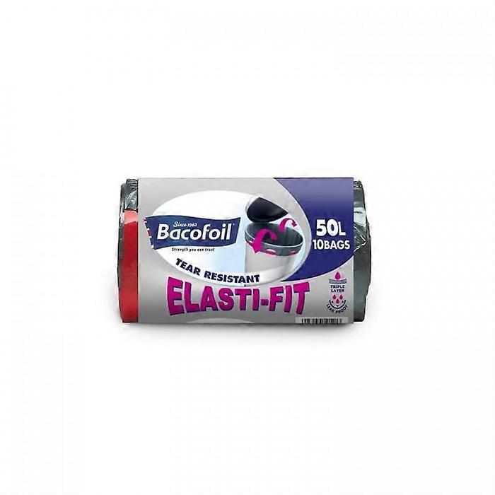 Bacofoil Elasti-Fit konyhai szemeteszsákok 50 literes, 10 db-os csomag