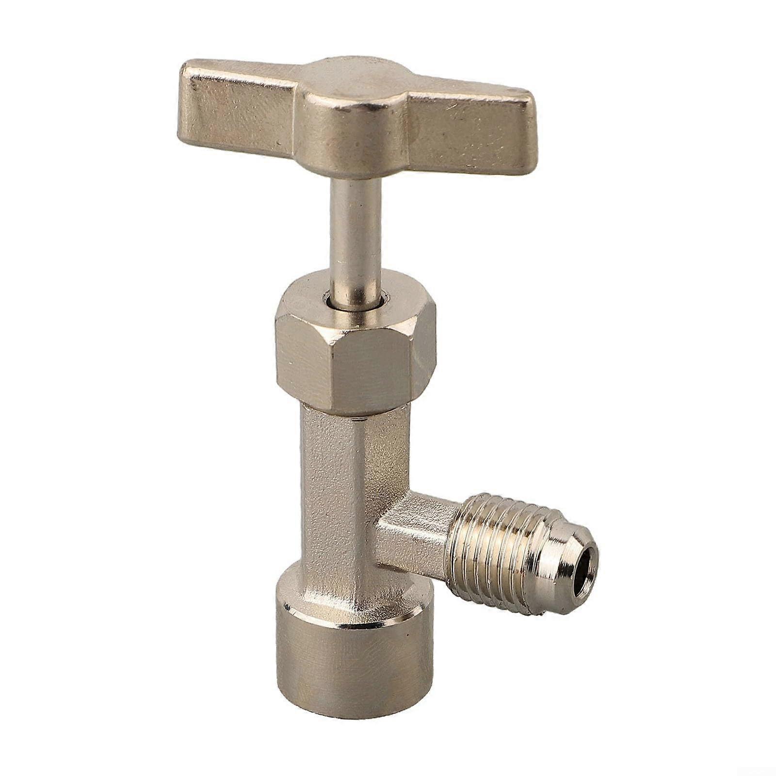 R134a Brass Bottle Opener Compatible with All R 134a Tanks (A)