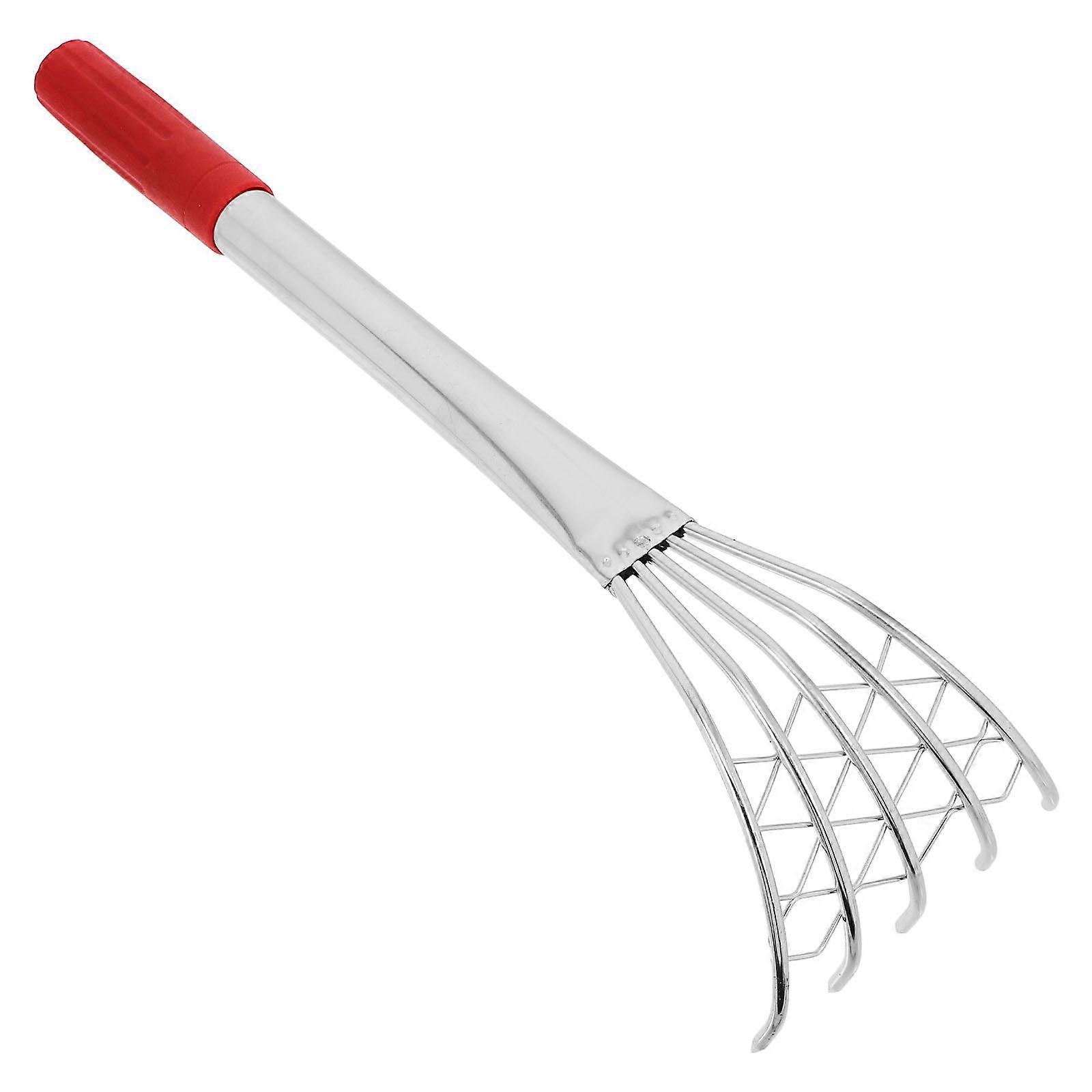 Garden Hand Rake Handheld Rake Deep Cleaning Gardener Versatile Design 1Pack