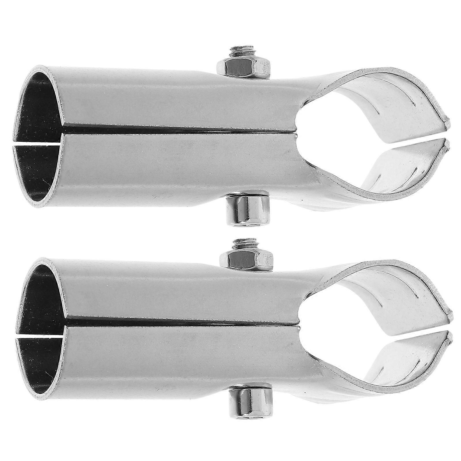 Pipe Adapter Greenhouse Tubes Clamp for Secure Connection 2Pcs