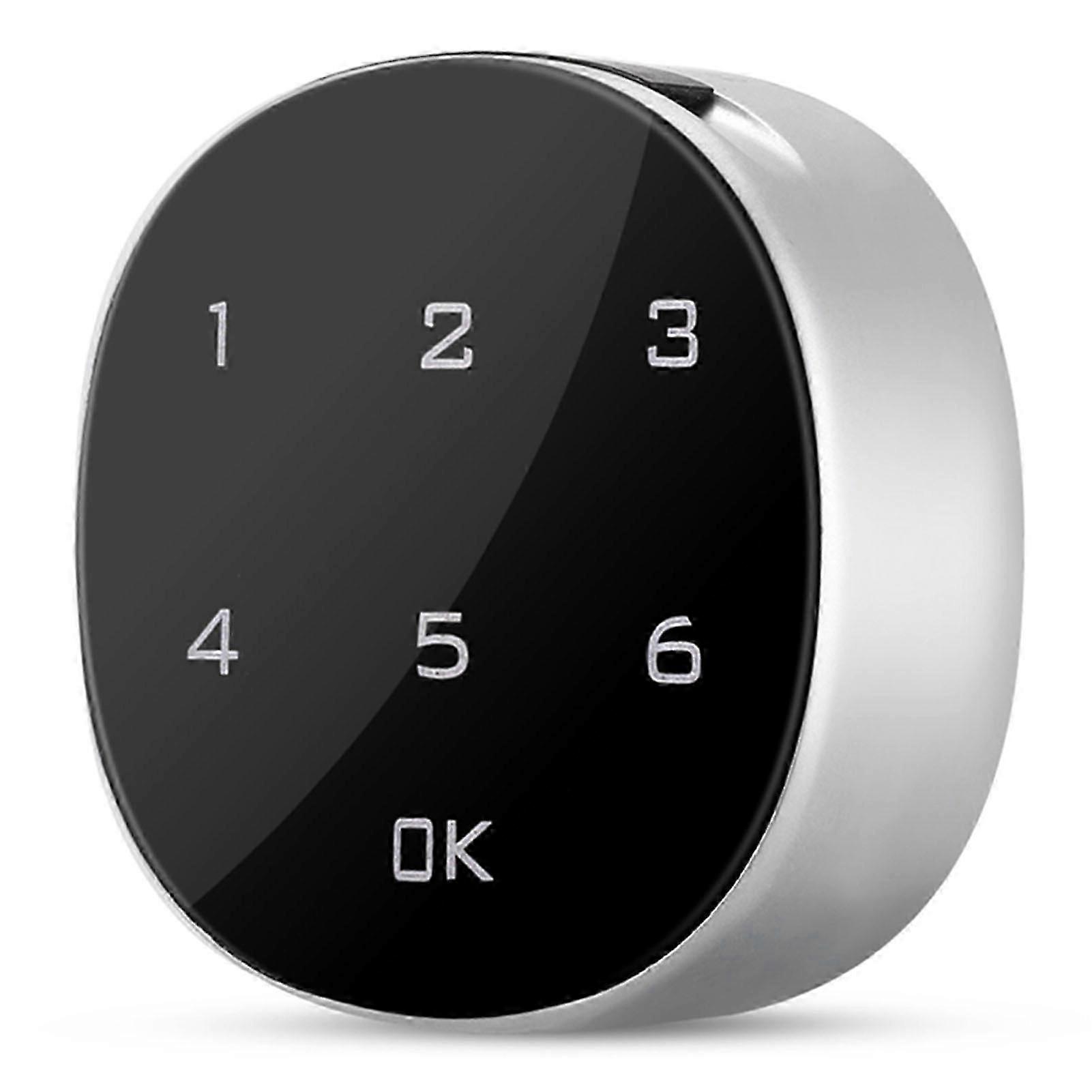 Electronic Cabinet Lock Zinc Alloy Enhanced Safety Flexible Setting Digital Password Keyless Lock for Wardrobe Drawer.