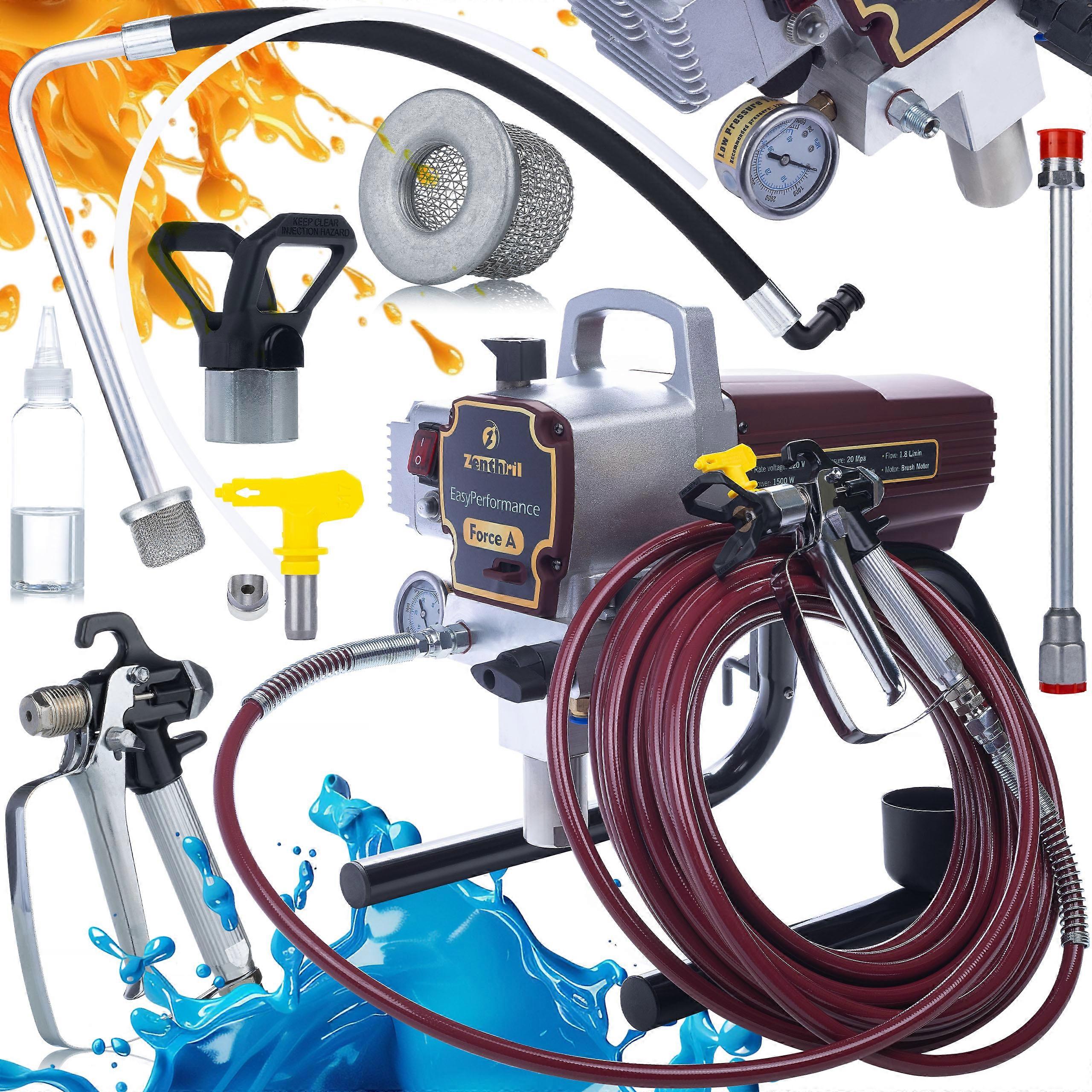 Zenthril Paint Sprayer Force A 1500W 20Mpa 0.019", 1.8L/min, Easyperformance Series